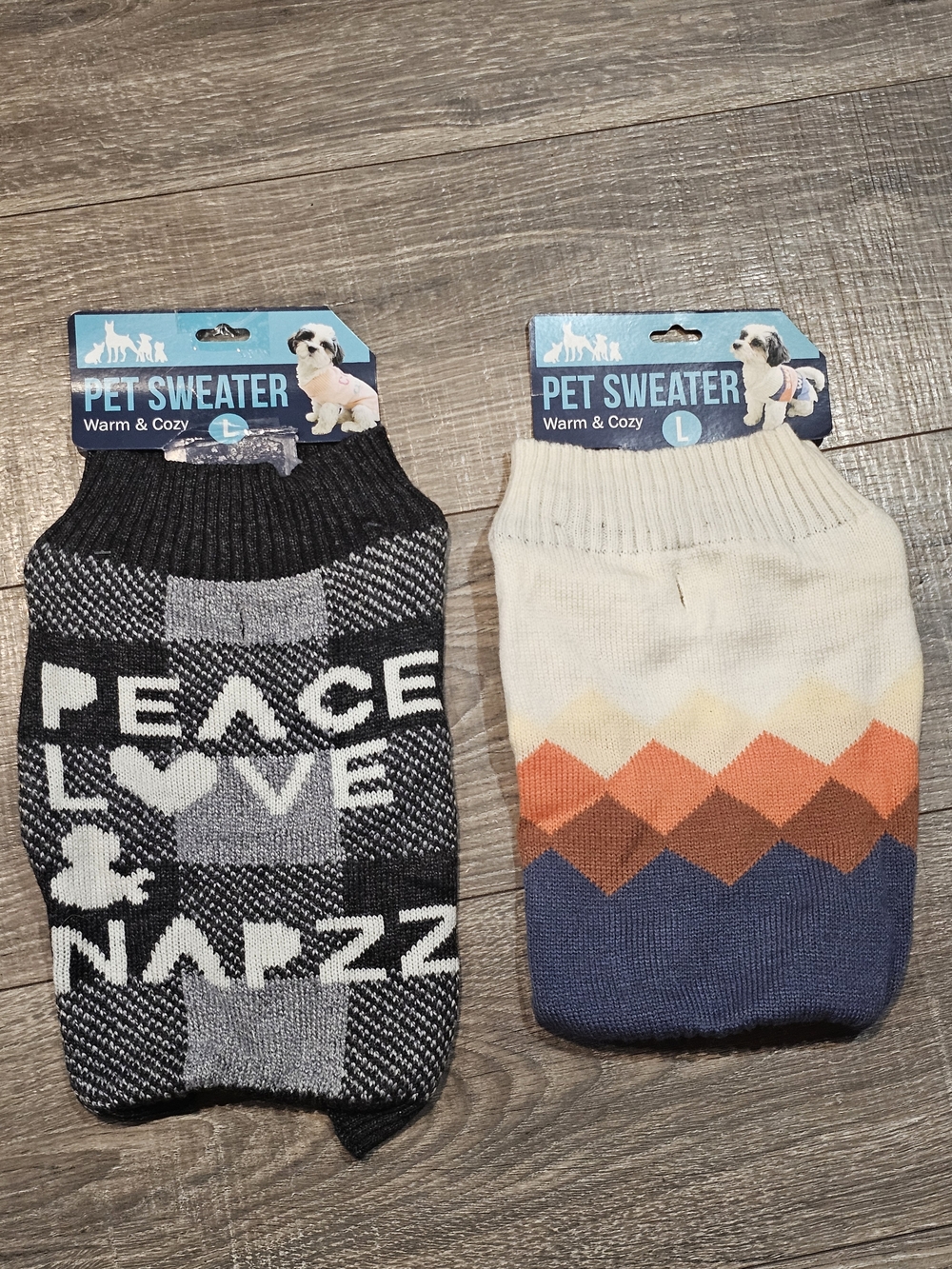 NEW Pet Sweaters Size L For Dogs